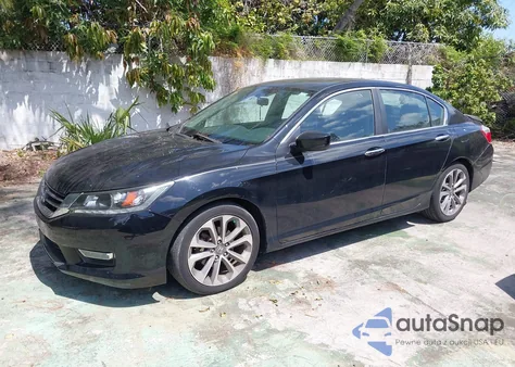2013 Honda Accord Sport from USA, damaged, VIN 1HGCR2F52DA012556